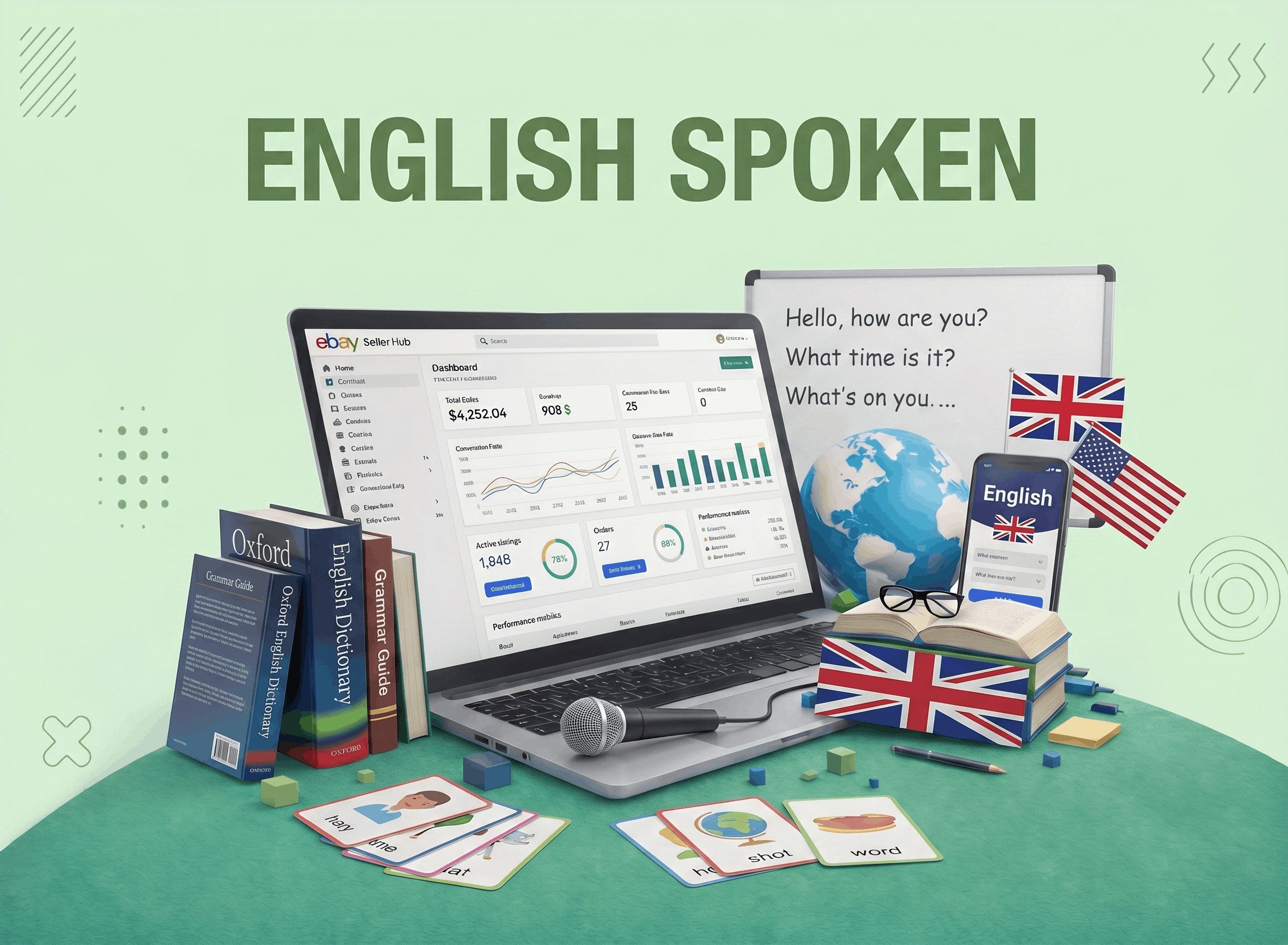 English Spoken by Web Excels Learning Center